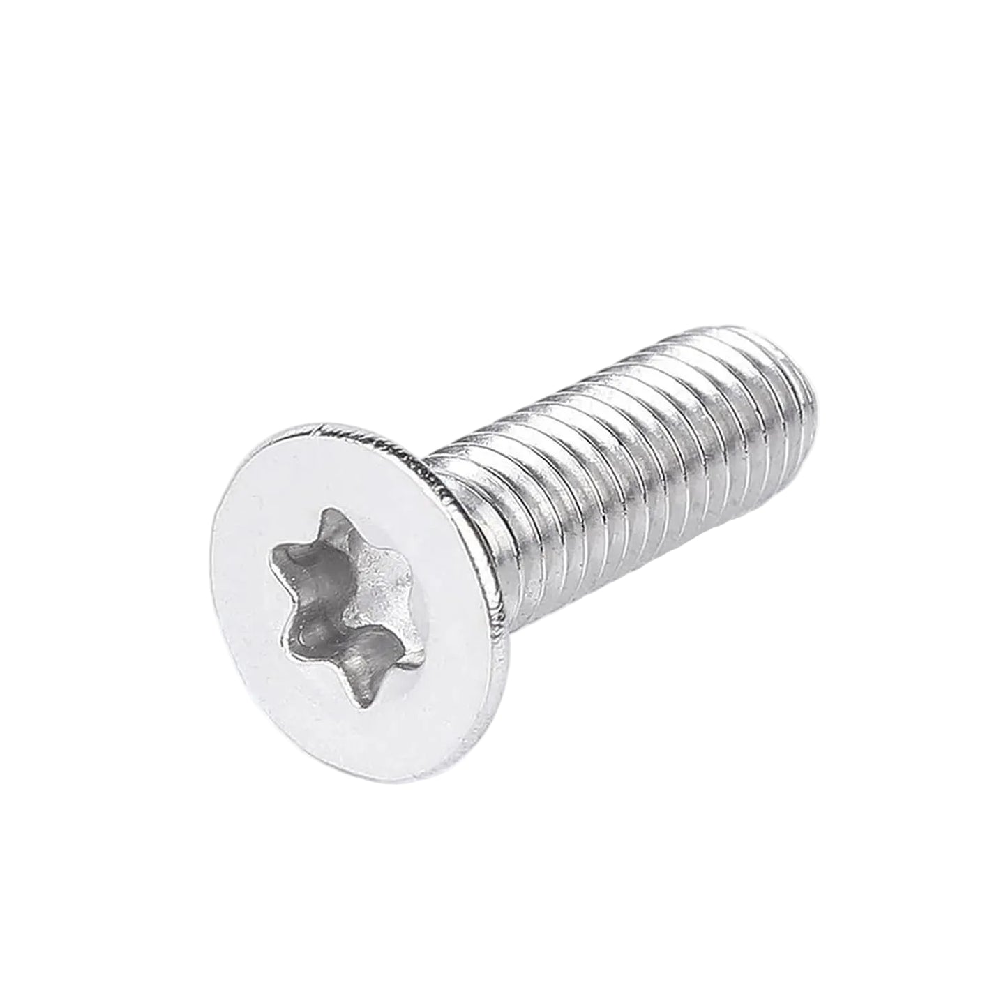 Torx Senkkopfschrauben M6 x 20 mm Edelstahl Flachkopf