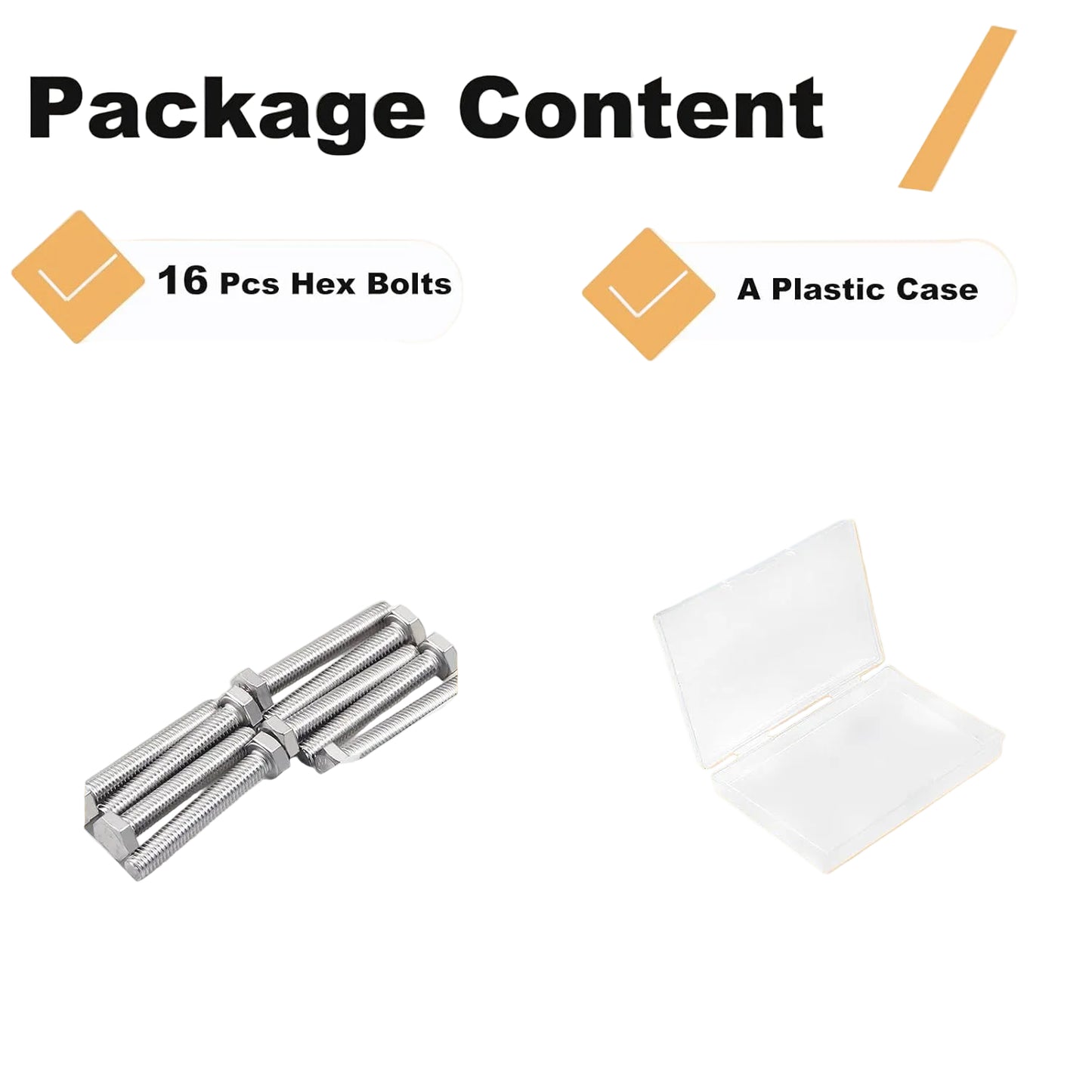 Sechskantschrauben aus Edelstahl Vollgewinde Metrische Schrauben