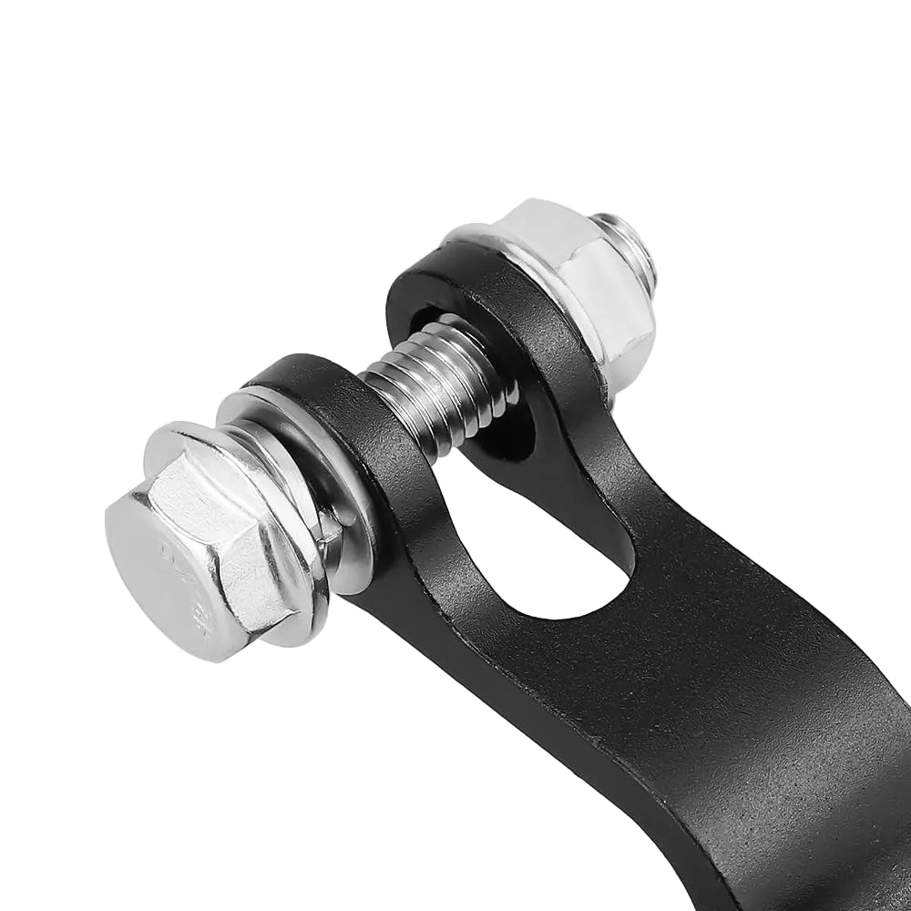 M6-1.0 x 50mm Sechskantschrauben mit Flansch Muttern und Unterlegscheiben Set