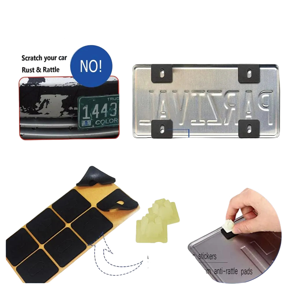 Anti-Diebstahl Kennzeichen Schrauben Set 8 Stück Edelstahl