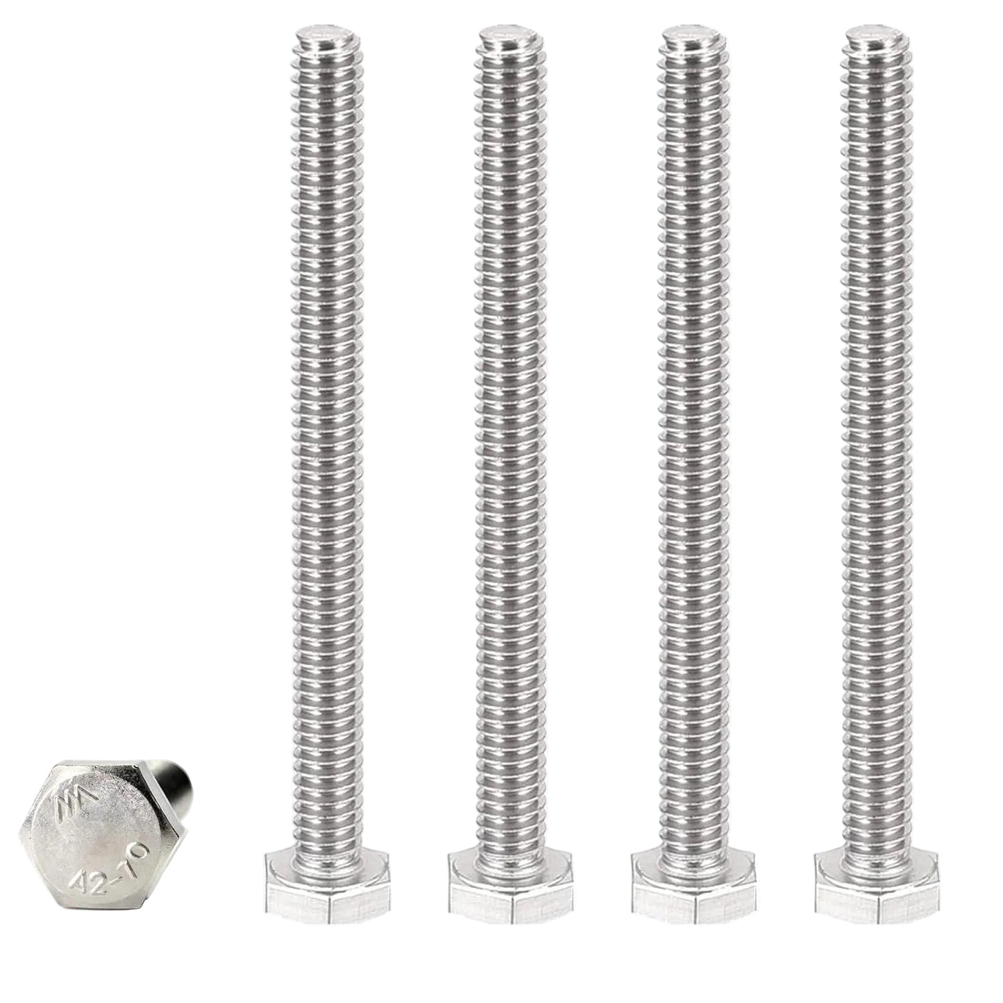 Sechskantschrauben aus Edelstahl Vollgewinde Metrische Schrauben