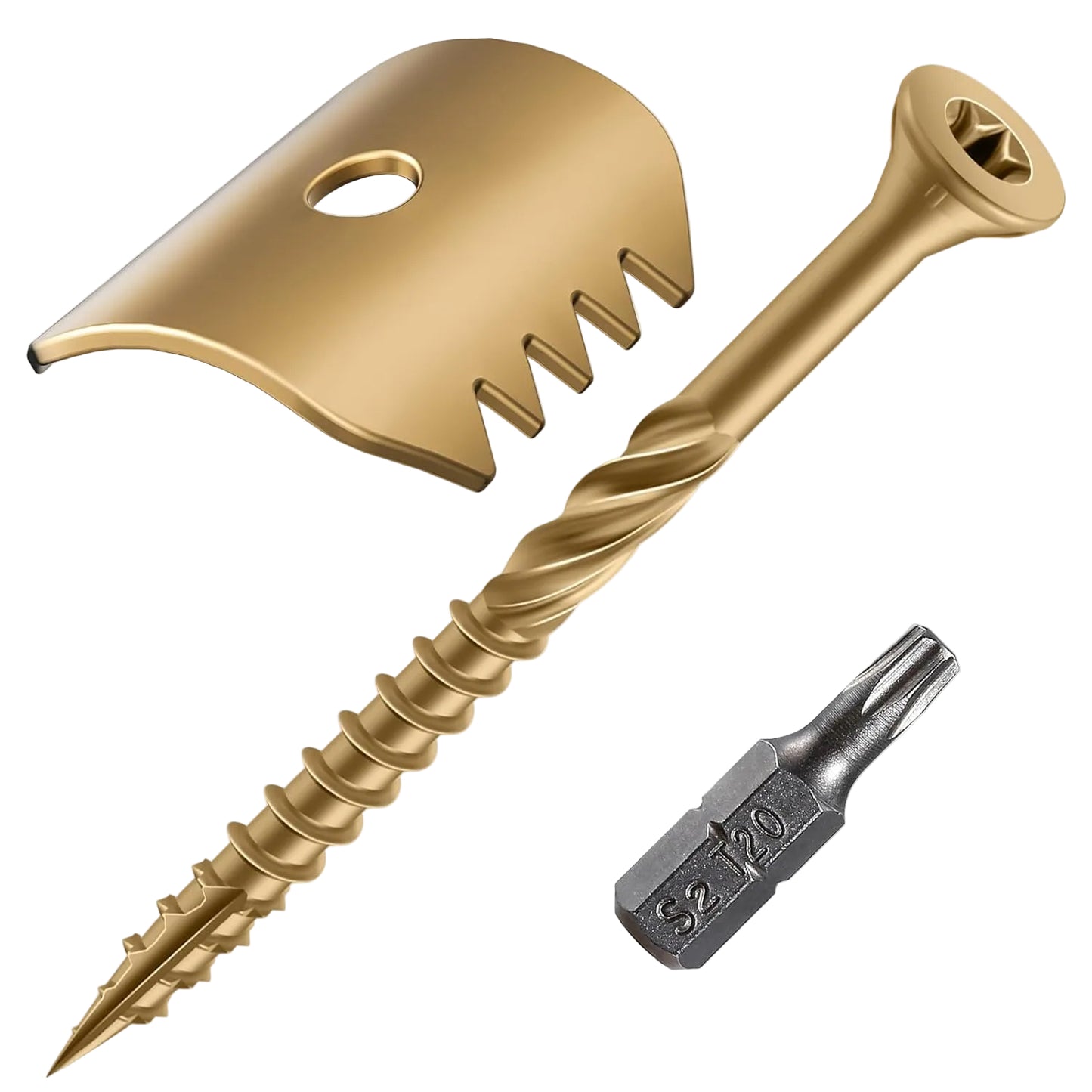 Zaunnägel 1-5/8 Zoll Drahtzaun-Befestiger mit Epoxidbeschichtung (50 Stück)